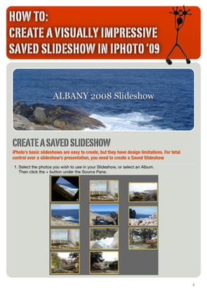Create A Visually Impressive Saved Slideshow In iPhoto’09